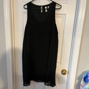 Tacera sleeveless black dress size 2X
